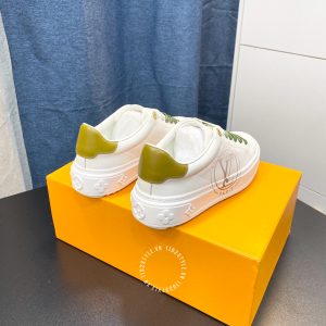 Giày sneaker Louis Vuitton màu trắng dây buộc super fake 1:1 - Hình ảnh 7