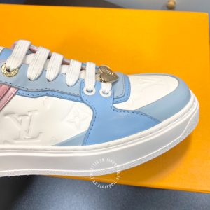 Giày sneaker Louis Vuitton nữ phối màu super fake 1:1 - Hình ảnh 7