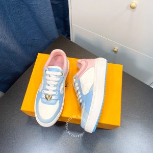 Giày sneaker Louis Vuitton nữ phối màu super fake 1:1 - Hình ảnh 4