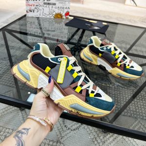 Giày nam Dolce & Gabbana phối màu nổi bật super fake 1:1 - Ảnh 4