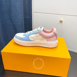 Giày sneaker Louis Vuitton nữ phối màu super fake 1:1 - Hình ảnh 6