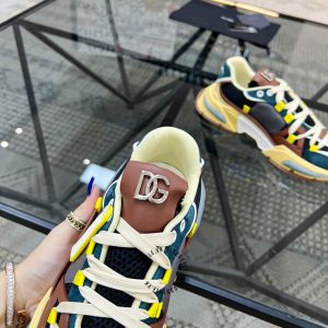 Giày nam Dolce & Gabbana phối màu nổi bật super fake 1:1 - Ảnh 8