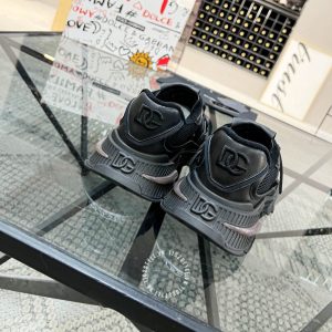 Giày nam Dolce & Gabbana màu đen phối vải lưới hàng hiệu - Ảnh 8