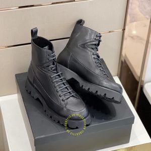 Boot Versace nam hàng hiệu màu đen da xịn giá tốt nhất - Hình ảnh 2