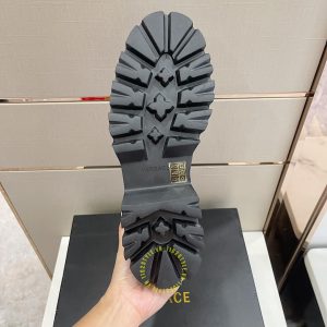 Boot Versace nam hàng hiệu màu đen da xịn giá tốt nhất - Hình ảnh 9