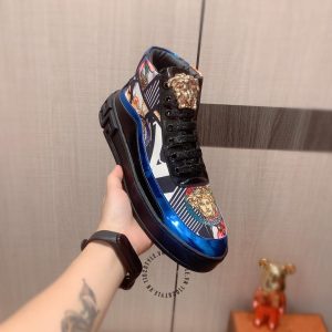 Giày Sneaker Boot Versace nam phối màu rep 1:1 chính hãng - Ảnh 8