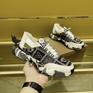Giày thể thao Versace nam phối màu rep 1:1 chính hãng - Ảnh 2