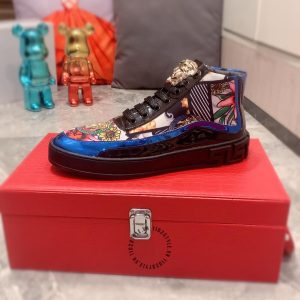 Giày Sneaker Boot Versace nam phối màu rep 1:1 chính hãng - Ảnh 7