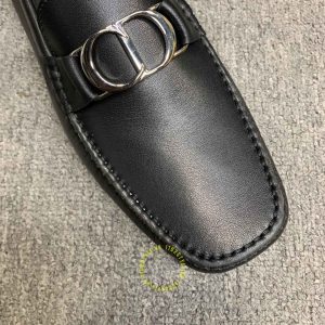 Giày rep 1:1 Moca Dior nam da trơn màu đen giá tốt nhất - Hình ảnh 7