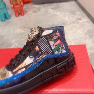 Giày Sneaker Boot Versace nam phối màu rep 1:1 chính hãng - Ảnh 9