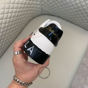 Giày D&G trắng hoạ tiết phối màu replica 1:1 chính hãng - Ảnh 7