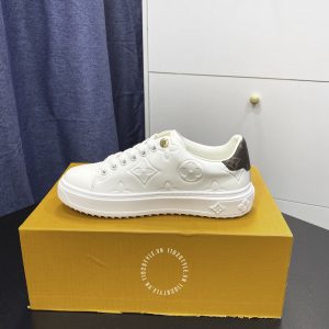 Giày sneaker Louis Vuitton màu trắng replica 1:1 chính hãng - Hình ảnh 6