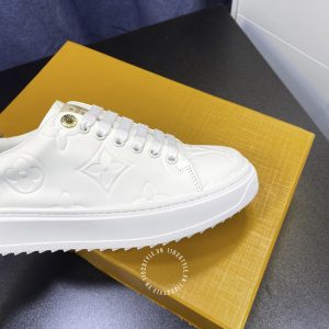 Giày sneaker Louis Vuitton màu trắng replica 1:1 chính hãng - Hình ảnh 7