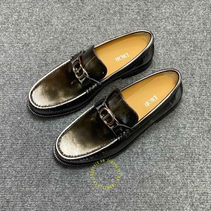 Giày replica 1:1 Loafer Dior nam phối màu cao cấp giá ưu đãi - Hình ảnh 2