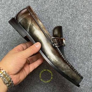 Giày replica 1:1 Loafer Dior nam phối màu cao cấp giá ưu đãi - Hình ảnh 5