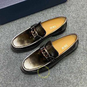 Giày replica 1:1 Loafer Dior nam phối màu cao cấp giá ưu đãi - Hình ảnh 4