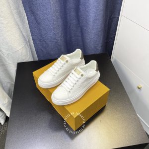 Giày sneaker Louis Vuitton màu trắng replica 1:1 chính hãng - Hình ảnh 3
