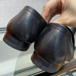 Giày Loafer Hermes nam màu đen phiên bản replica 1:1 - Hình ảnh 7