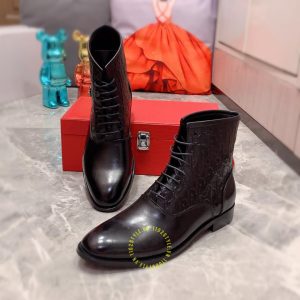 Giày Boot replica Dior nam màu đen cao cấp giá tốt - Ảnh 2