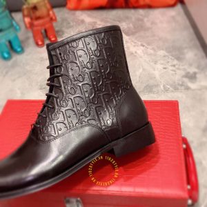 Giày Boot replica Dior nam màu đen cao cấp giá tốt - Ảnh 7