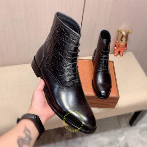 Giày Boot replica Dior nam màu đen cao cấp giá tốt - Ảnh 5