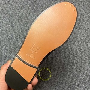 Giày replica Loafer Dior nam màu đỏ đô cao cấp giá ưu đãi - Hình ảnh 9