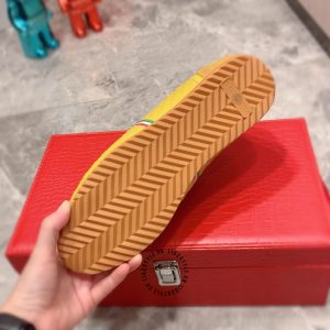 Giày Dolce & Gabbana màu vàng nổi bật rep 1:1 chính hãng - Ảnh 9