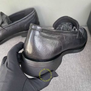 Giày super fake loại 1 Loafer Dior nam da mềm màu đen cao cấp - Ảnh 7