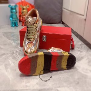 Sneaker Boot Versace nam phối màu super fake loại 1 - Ảnh 3