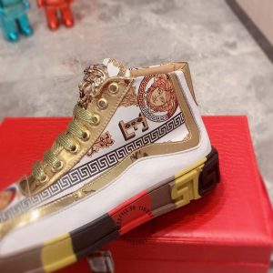 Sneaker Boot Versace nam phối màu super fake loại 1 - Ảnh 9