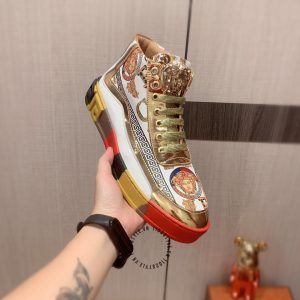Sneaker Boot Versace nam phối màu super fake loại 1 - Ảnh 8