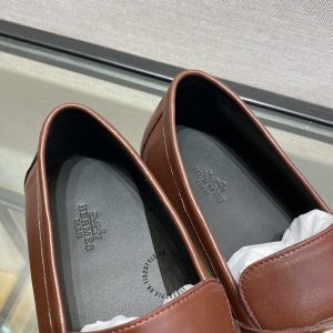 Giày lười Hermes nam da trơn cao cấp Like Auth giá ưu đãi - Hình ảnh 8
