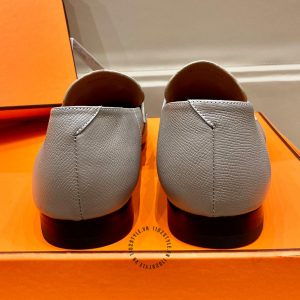 Giày Loafer Hermes nam logo sang trọng hàng hiệu cao cấp - Hình ảnh 7
