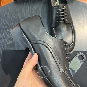 Giày tây nam Dolce & Gabbana màu đen dây buộc cao cấp - Ảnh 7