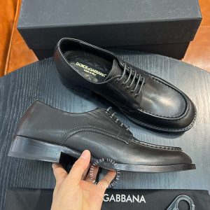 Giày tây nam Dolce & Gabbana màu đen dây buộc cao cấp - Ảnh 3