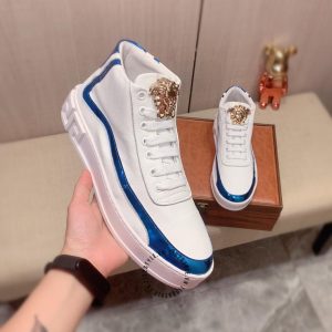 Giày thể thao cao cấp Sneaker Boot Versace màu trắng replica - Ảnh 6