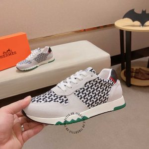 Giày thể thao hàng hiệu Hermes phối màu fake loại chuẩn 1:1 - Hình ảnh 3