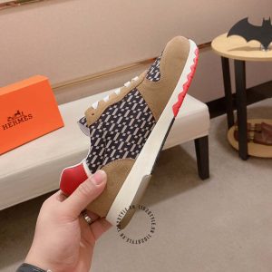 Giày thể thao hàng hiệu Hermes phối màu da xịn giá ưu đãi - Hình ảnh 5