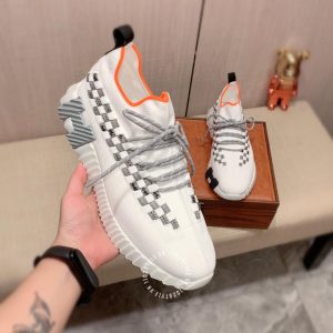 Giày Hermes thể thao hàng hiệu màu trắng replica 1:1 - Hình ảnh 7