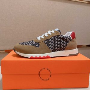 Giày thể thao hàng hiệu Hermes phối màu da xịn giá ưu đãi - Hình ảnh 6