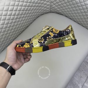 Giày thể thao Versace nam phối màu họa tiết cao cấp hàng hiệu - Ảnh 6