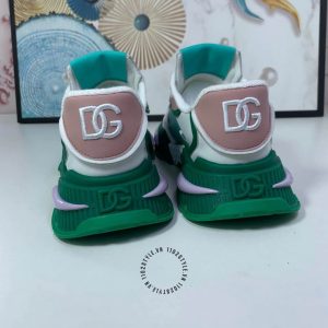 Giày thể thao Dolce & Gabbana unisex trắng phối xanh hàng hiệu - Ảnh 9