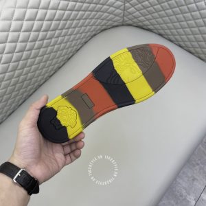 Giày thể thao Versace nam phối màu họa tiết cao cấp hàng hiệu - Ảnh 8