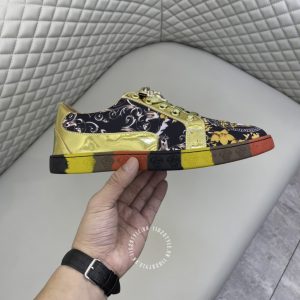 Giày thể thao Versace nam phối màu họa tiết cao cấp hàng hiệu - Ảnh 5