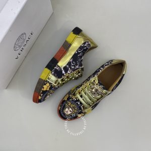 Giày thể thao Versace nam phối màu họa tiết cao cấp hàng hiệu - Ảnh 3