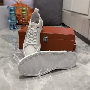 Giày nam Versace thể thao màu trắng họa tiết replica 1:1 - Ảnh 6