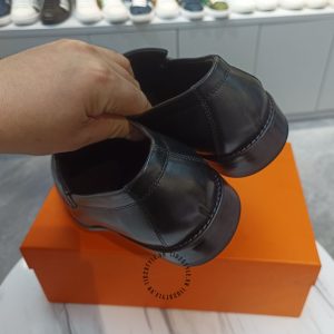 Giày lười Hermes nam da xịn hàng hiệu siêu cấp - Hình ảnh 9