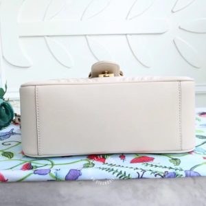 Túi xách Gucci nữ da xịn màu trắng phiên bản replica 1:1 - Ảnh 9