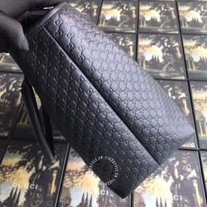 Túi xách Gucci nữ màu đen da xịn replica 1:1 chính hãng - Ảnh 4