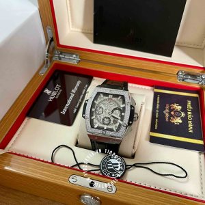 Đồng hồ Hublot Fake 1:1 Spirit Of Big Bang 601.NX.0173.LR.1104 Diamond - Ảnh 3